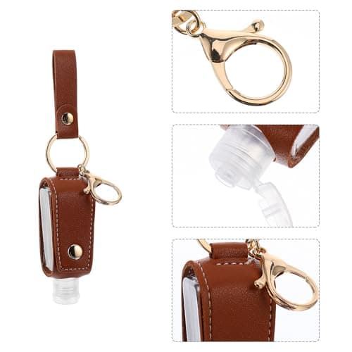 Totority 30ml Portable Bottle Cover Keychain Case for Travel Use — view 5