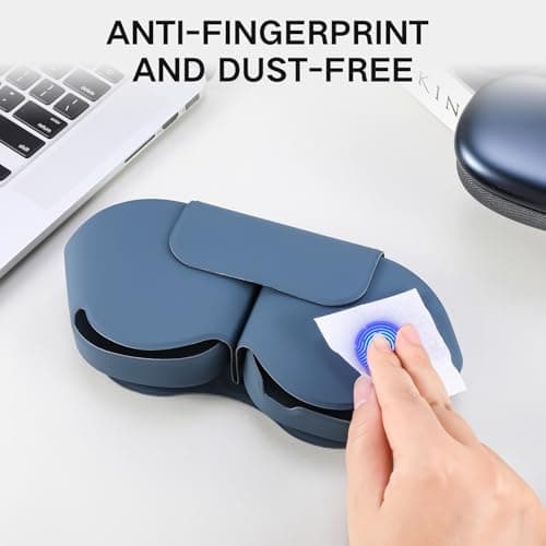 Lukvcoe Smart Case Cover for Apple AirPods Max with Sleep Mode, Blue — view 6