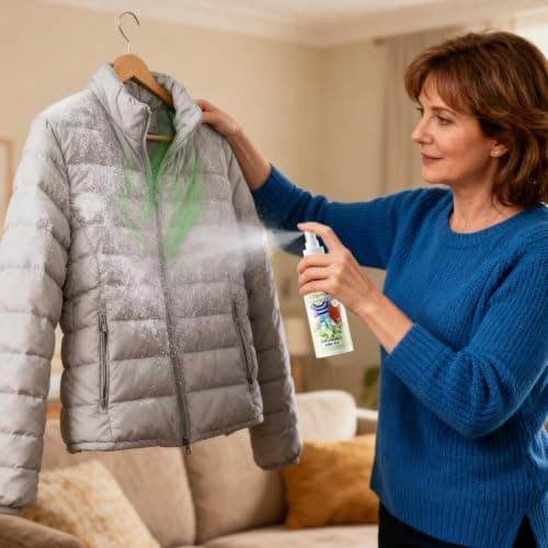 Clothes Spray Freshener 100ml Washless Down Jacket Deodorizer — view 2