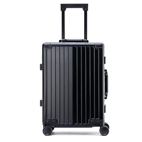 Simcat All Aluminum 20 Inch Carry-On Luggage TSA Lock Lightweight Spinner