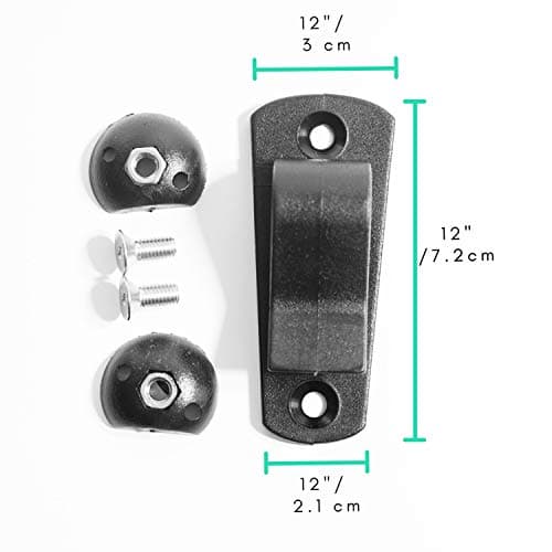 Vincita Bike Pannier Hooks Kit - to Convert Any Bag Into A Bicycle Pannier Bag -Can Be Used with Rack Diameter Up to 13 mm(Plastic) — view 6