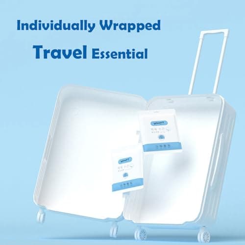 KLEENDOL Disposable Bath Towels Portable Soft Cotton Towel for Travel Camping,Absorbent Shower Towels-6pack — view 6
