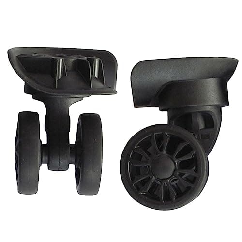 Hzoibyze 2Pcs A89 Luggage Replacement Wheels Silent Wheel for Suitcase Shopping Carts — view 4