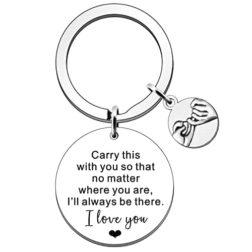 FMCC I Love You Gifts Valentines Keyring Gifts for Him Gifts for Boyfriend Husband Girlfriend Wife Presents Carry This with You