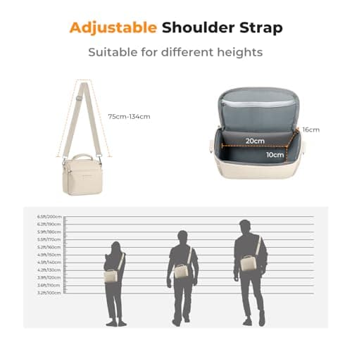 K&F CONCEPT Camera Sling Bag Small Crossbody Camera Case — view 6