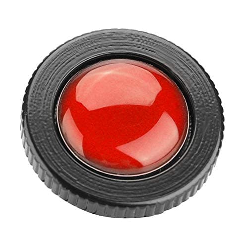 Mini Quick Release Plate, Aluminium Alloy Round, Quick Release Plate for Compact Action Tripod (Red) — view 6