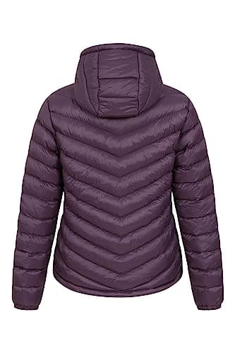 Mountain Warehouse Seasons Womens Padded Puffer Jacket Purple 10 — view 4