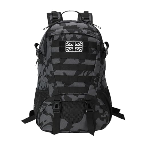 Jueachy Military Tactical Backpack 30L Water Resistant Rucksack for Men