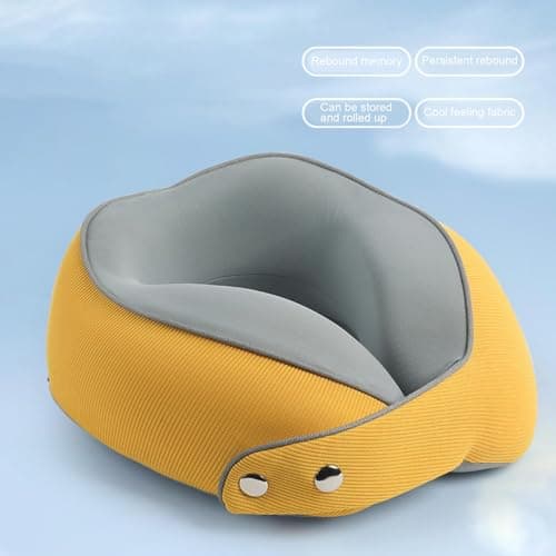 Travel Neck Pillow Breathable, Removable — view 2