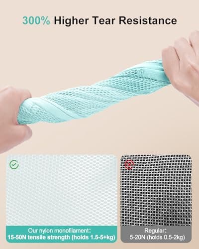 ECOHUB 4 Piece Compression Packing Cubes, Recycled Tear-Resistant Mesh — view 4