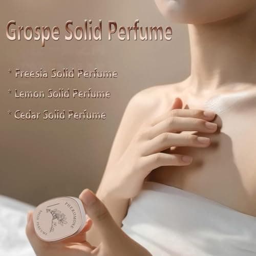 3PCS Solid Balm Sets Solid Perfume Fressia Lemon Cedar Solid Ointment Portable Pocket Balm Perfume Perfect for Travel Use Natural Fragrance Perfume for Men and Women — view 2