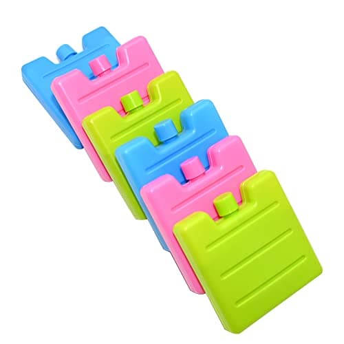 Ram® 6 Pack 7CM Freezer Blocks Ice Brick Pack Block Blocks Freezer Cooler Bag Box Travel Picnic — view 2