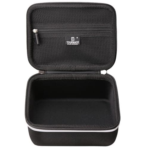 Tourmate Hard Storage Case for DanForce Headlamp - Travel Case for USB Rechargeable LED Head Lamp (Black) — view 2