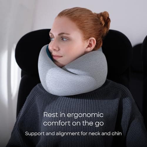 Ostrichpillow GO Travel Pillow, 360° Memory Foam support, Soft & Washable — view 5