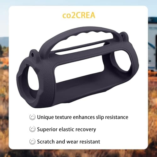 co2CREA Silicone Case for JBL Charge 5 WiFi and Bluetooth Speaker — view 4