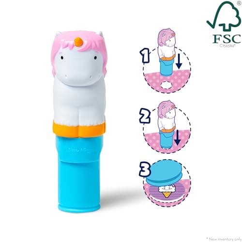 Melissa & Doug Sticker Wow Stamper & Activity Pad - Unicorn | Book for Children, Travel Toys for Kids | Age 3+ - FSC Certified — view 4