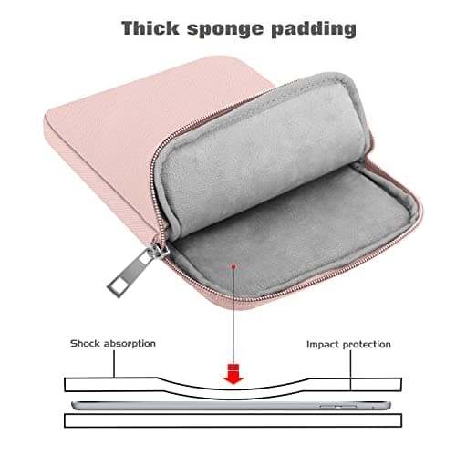 MoKo 9-11 Inch Tablet Sleeve Bag with Soft Padded Lining — view 4