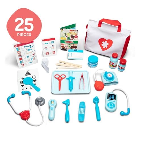 Melissa & Doug Doctor's Kit – Medical Role Play Set for Boys & Girls | With Emergency Bag & Tools | Age 3+ — view 6