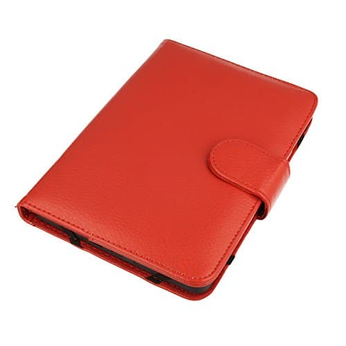 TECHGEAR PU Leather Folio Case Cover With Magnetic Clasp made for Amazon Kindle eReaders 12th - 4th Generation (2024-2011) & Paperwhite with 6 inch Screen (RED) — view 3