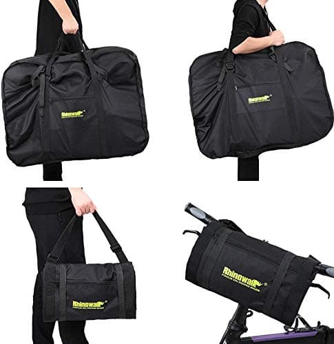 UBORSE Folding Bike Carry Bag 20 Inch Bicycle Storage Bag Transport Case Outdoors Travel for Mountain Bike — view 3