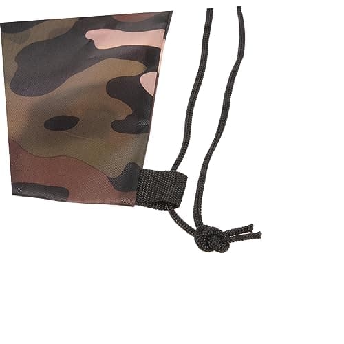 WOONEKY Camo Drawstring Backpack 2pcs Set, Gym Drawstring Shoulder Bags with Pouch, Lightweight Sports Sack for Men Women, Unisex Travel Storage Bags for Outdoor Fitness Use — view 4