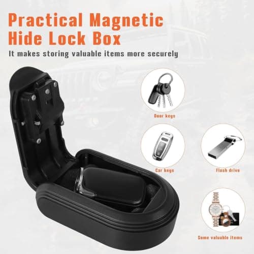 Car Key Lock Box Resettable Security Anti-Drop Organizer — view 5
