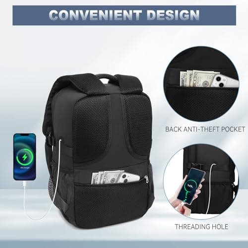 Lossga Ryanair Cabin Bags 40x30x20 Underseat Carry-ons Travel Backpack — view 4