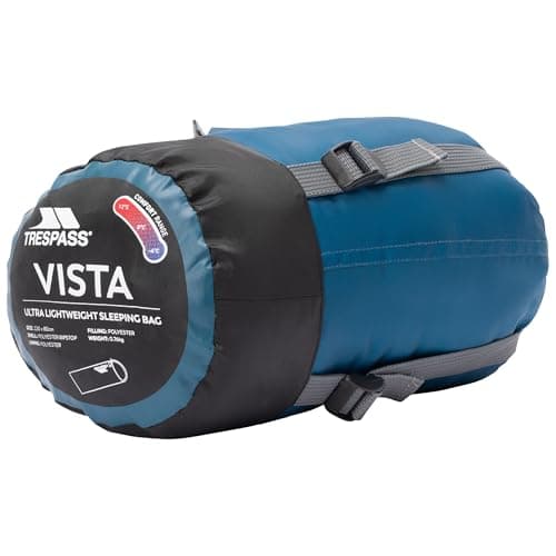 Trespass Adults Lightweight Sleeping Bag Vista Rich Teal One Size — view 3