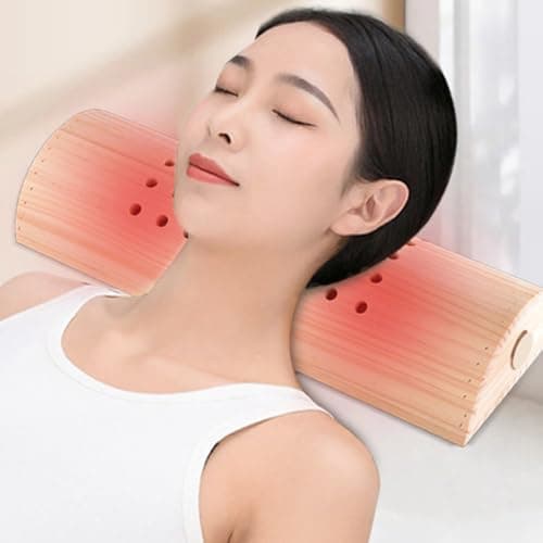 INOOMP Reusable Pillow U Shaped Wood and Stainless Steel Support — view 6
