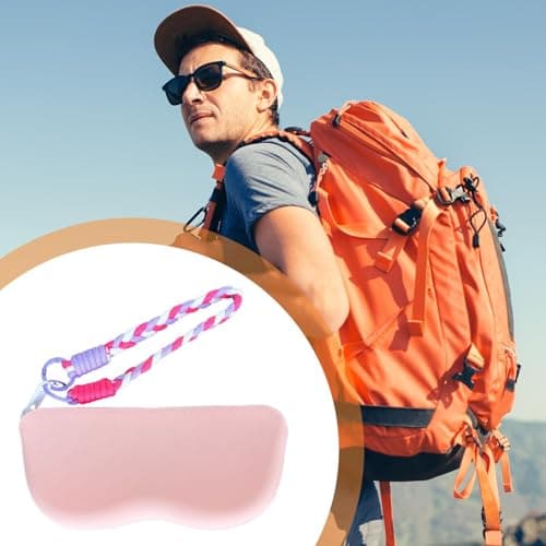 Sunglass Case Silicone Zipper Eyewear Holder — view 3