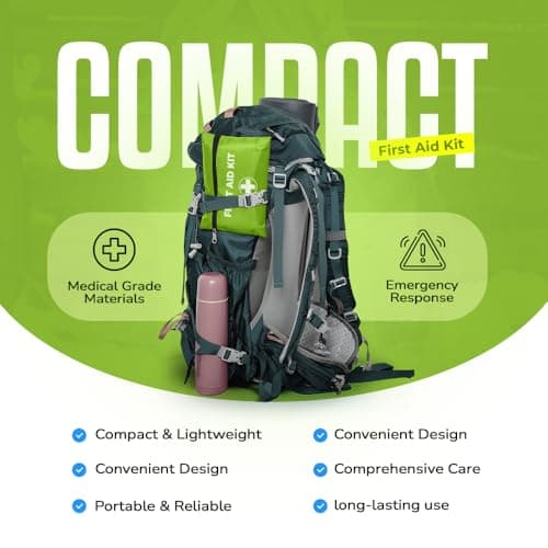 ZOPPER First Aid Kit 2 Pack (24 Pieces Each) – Compact Emergency Medical Kit, Portable Travel First Aid Pouch for Home, Car, Office, Camping & Workplace Safety — view 4