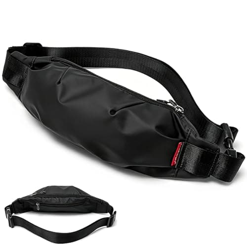 Large Bum Bag Crossbody Belt Bag Fashion Waist Pouch Hip Pack for Women Men