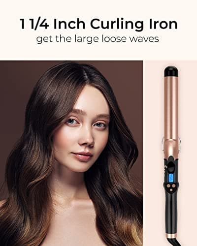 32mm Curling Tong Extra Long Barrel,110-210°C,Loose Waves — view 2