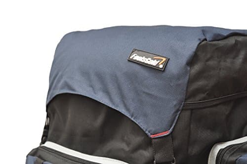 foolsGold XL 100L Hiking, Camping, Travel Backpack Rucksack with Dual Access - Navy — view 6
