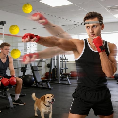 Boxing Training Reflex Ball Wearable Fitness Equipment — view 2