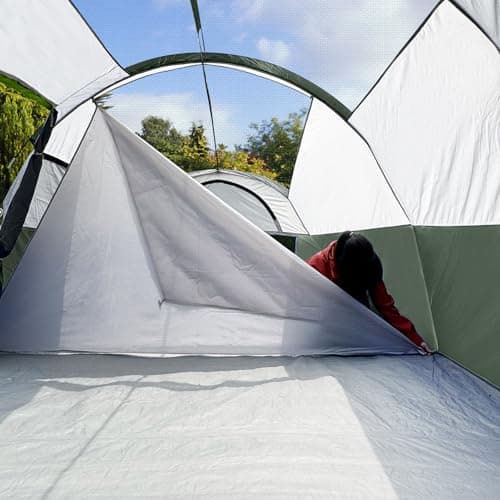 CAMPROS CP 8 Person Camping Tent, Room Divider, Rainfly, Weather Resistant — view 4