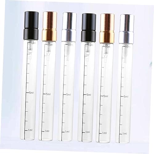 DOITOOL 6 Pack 10ml Glass Scale Spray Bottle for Travel and Make — view 6