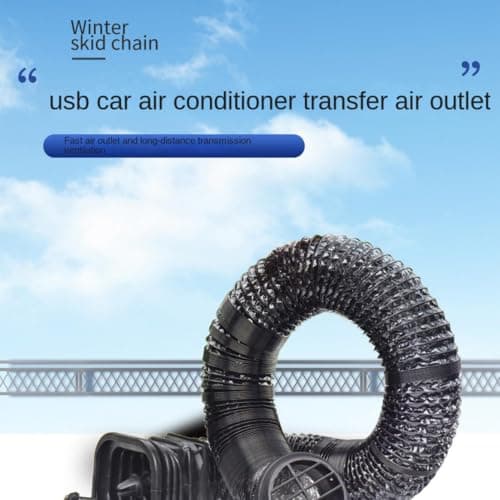 Car Vent Extender, AC Airflow Adapter, Flexible Cooler — view 5