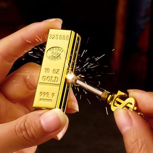 Rechargeable LED Keychain Torch 1 Emergency Camping Light Compact Portable Outdoor Flashlight for Travel (Gold, One Size) — view 2
