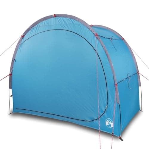 Ziaphsol Blue Side Tent Waterproof 185T Polyester with PU Coating, 204 x 122 x 168 cm, 3 kg, with Carry Bag for Camping, Hiking, Trekking and Outdoor as a Family Tent with Pack Size — view 3