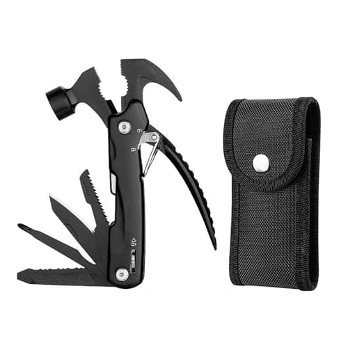 Foyscr Multi Tool for Men - Ideal for Dads, Survival Gear Essential, Camping Accessories - Perfect for His Birthday, Christmas & Valentine’s Day