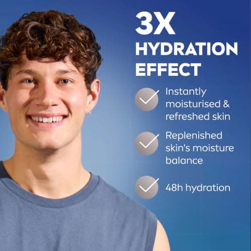 NIVEA MEN Hydrocare 48H Moisturiser, Pro-Vitamin B5 and Aloe Vera, 75 mL — view 5