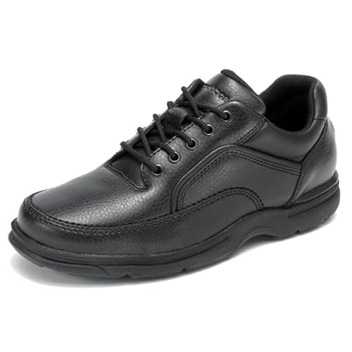 Rockport Men's Eureka Walking Shoe Oxford, Black, 12 UK