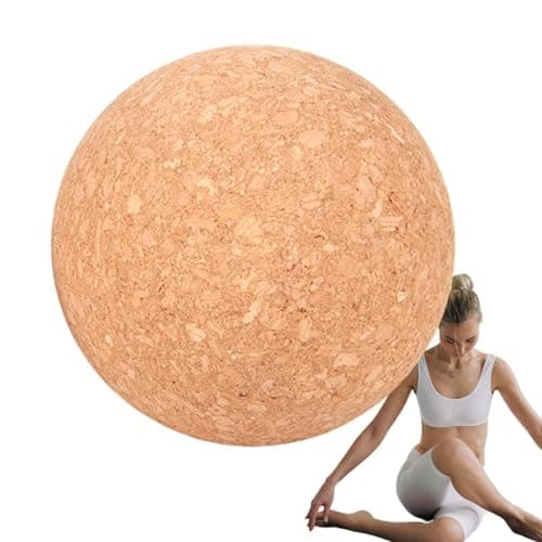3 x Yoga Massage Ball, 6/8/10 cm Fascia Ball Set, Cork Ball, Muscle Ball for Deep Tissue, Trigger Point Release Lacross Ball, Fascia Balls, Massage Balls for Fascia Training, — view 6