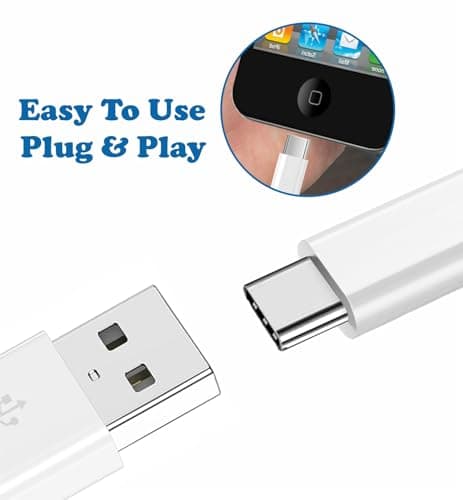 ArobiaSB USB C to USB A Charger Cable 1.5m Fast Charging Type C Cable USB-C to USB A Cable – Fast USB C Long Type C Fast Charging USB Cable for Mobile Phone Chargers — view 3