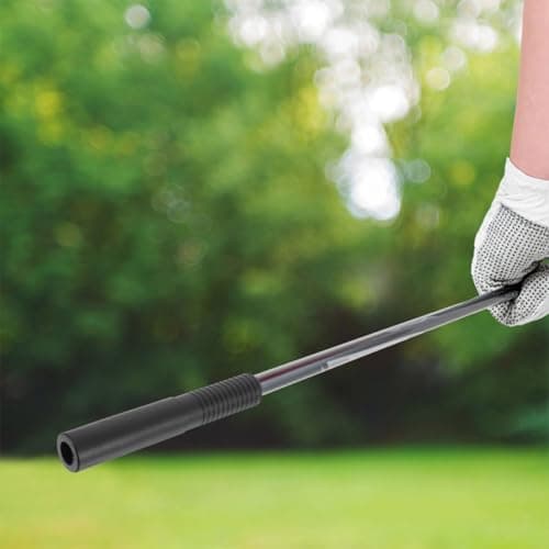 4 Pcs Universal Golf Club Shaft Extender for Graphite Irons, Black PP — view 4