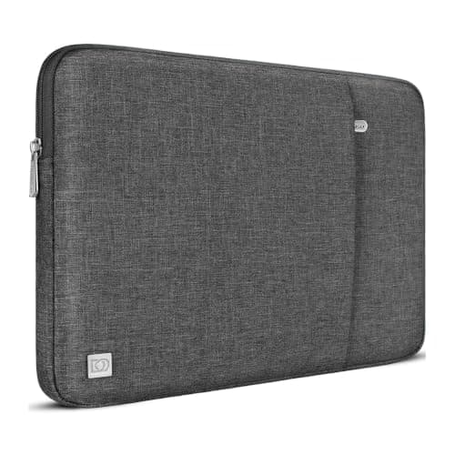 DOMISO Laptop Case Sleeve Protective Cover Compatible with MacBook Air 13 M4 M3 M2,MacBook Pro M2 M1,iPad Air/Pro,13 inch Dell,Lenovo, HP,Asus,Waterproof Computer Cases Bag,Dark Gray