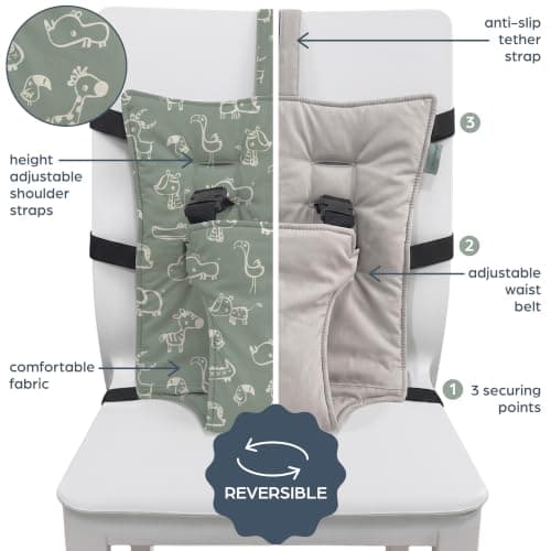 Dreambaby Travel High Chair - Portable High Chair for Baby with Harness — view 4