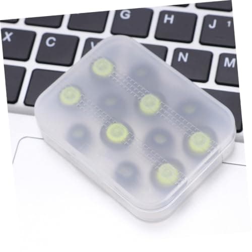 BCOATH 12Pcs Silicone in-Ear Plugs, Sound Insulation and Comfortable Fit, with Storage Box, Reusable Headphone Caps for Sleep, Travel and Noise Reduction — view 5