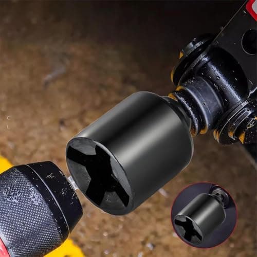 Rv Stabilizing Jack Drill Adapter Heavy-Duty Steadying Gear Lift Universal — view 3